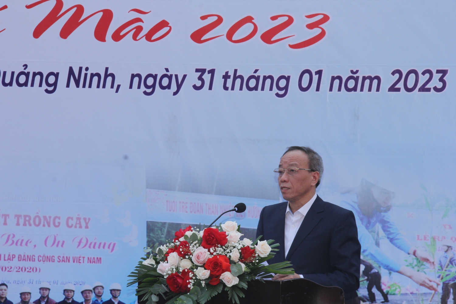 Tuổi trẻ TKV trồng 3.000 cây phi lao hưởng ứng Tết trồng cây năm 2023