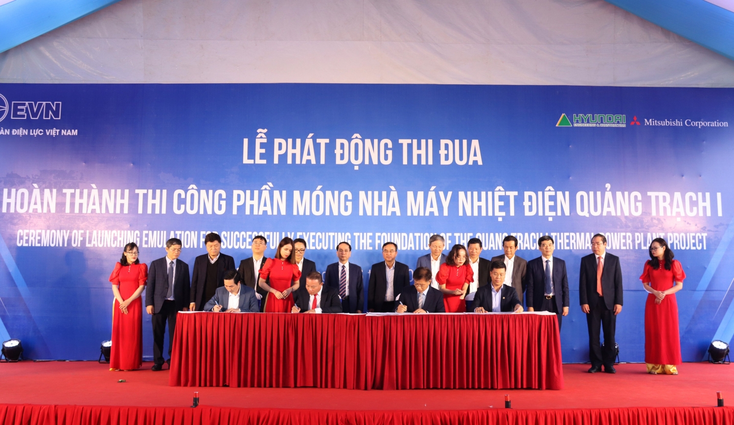 Phát động thi đua thi công xây dựng NMNĐ Quảng Trạch 1