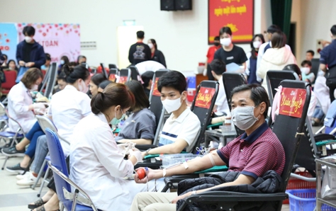 Lễ hội Xuân hồng 2023: “Hiến máu đầu xuân - Nhân lên hạnh phúc”