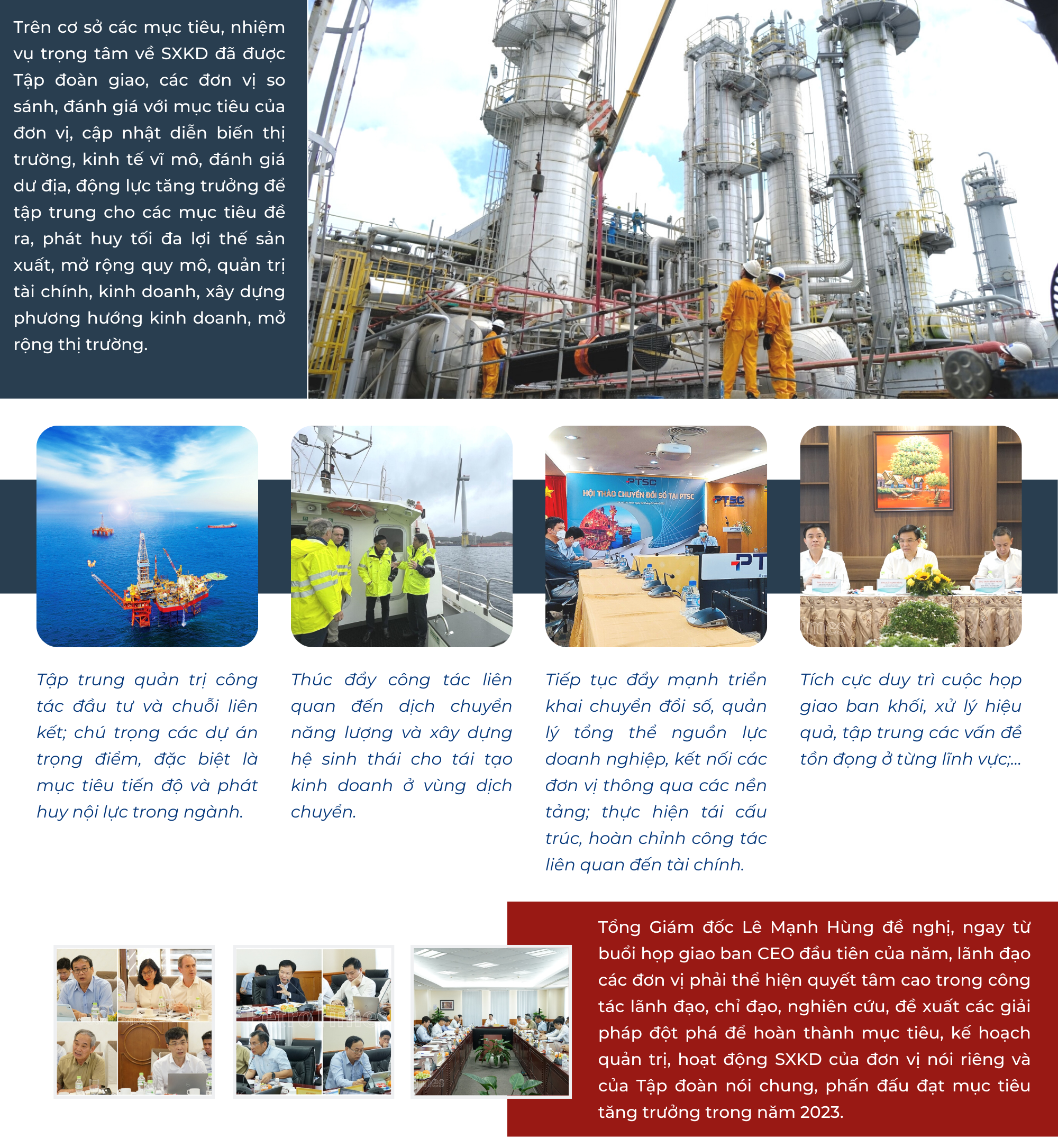 [E-Magazine] Petrovietnam nỗ lực ổn định nhịp độ sản xuất kinh doanh trong tháng đầu năm
