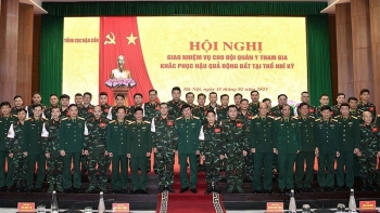 Đoàn cán bộ, chiến sĩ quân đội Việt Nam tham gia cứu hộ sau vụ động đất ở Thổ Nhĩ Kỳ và Syria