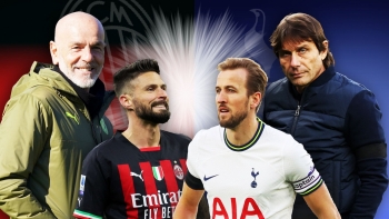 Link xem trực tiếp AC Milan vs Tottenham (Vòng 1/8 Cup C1 Châu Âu), 3h ngày 15/2/2023