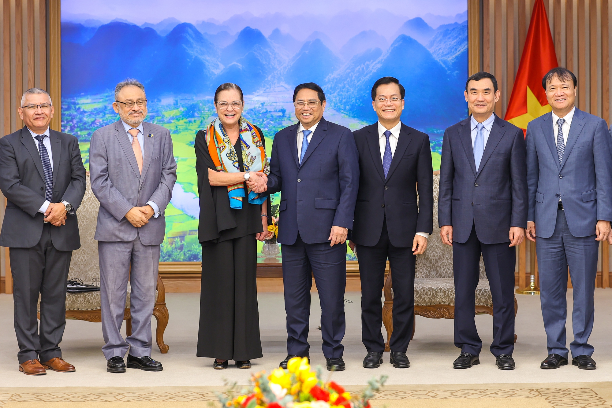 Thủ tướng Chính phủ Phạm Minh Chính đã tiếp Bộ trưởng Ngoại giao nước Cộng hòa El Salvador