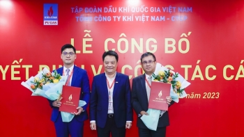 PV GAS công bố quyết định bổ nhiệm cán bộ lãnh đạo đơn vị thành viên