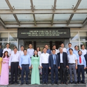 PVU tiếp và làm việc với Đoàn công tác các sở thuộc UBND tỉnh Bà Rịa - Vũng Tàu