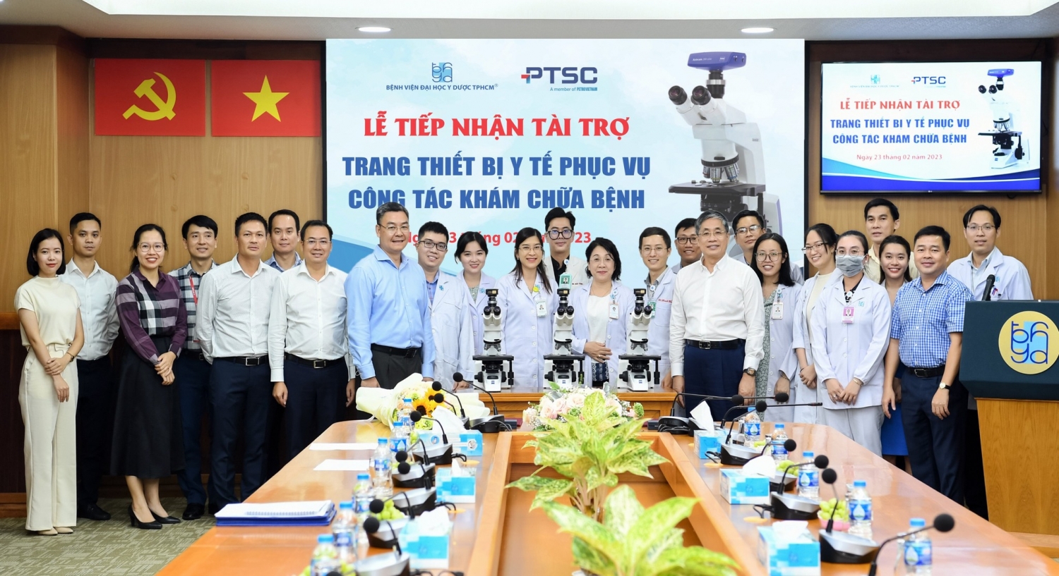 PTSC trao tặng trang thiết bị cho Bệnh viện Đại học Y Dược TP Hồ Chí Minh