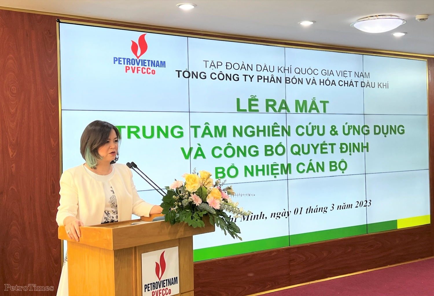 PVFCCo ra mắt Trung tâm Nghiên cứu và Ứng dụng