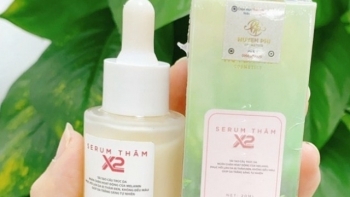 Bộ Y tế đình chỉ lưu hành Serum thâm X2 - Nhãn hàng Huyền Phi