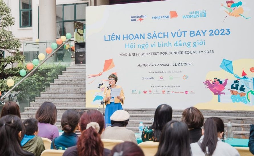 “Vút bay” - Liên hoan sách đầu tiên về bình đẳng giới tại Hà Nội