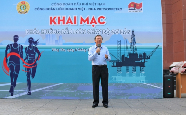 Công đoàn Vietsovpetro khai mạc Khóa hướng dẫn chạy bộ cơ bản năm 2023 Công đoàn Vietsovpetro khai mạc Khóa hướng dẫn chạy bộ cơ bản năm 2023