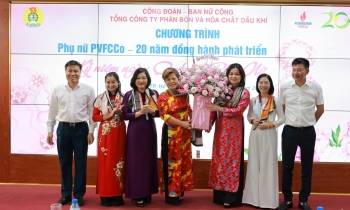 Ngày 8/3 ý nghĩa với chương trình “Phụ nữ PVFCCo - 20 năm đồng hành phát triển”