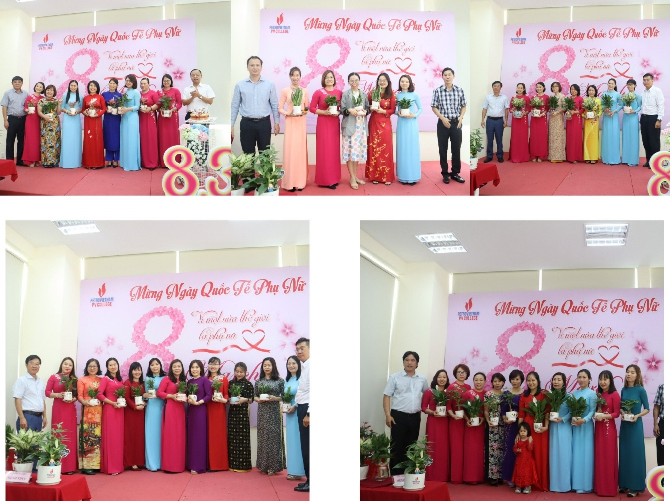 Những phụ nữ 4 "D" của PVCOLLEGE: Dịu dàng - Duyên dáng - Dí dỏm - Dẻo dai