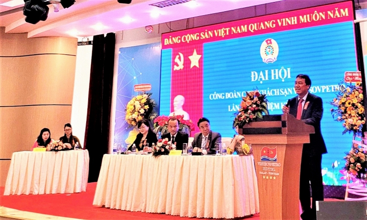 Đại hội Công đoàn Khách sạn Vietsovpetro lần thứ I, nhiệm kỳ 2023-2028