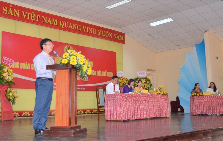 Đại hội đại biểu Công đoàn Công ty Công đoàn và Trung tâm Văn hóa - Thể thao Vietsovpetro lần thứ III, nhiệm kỳ 2023-2028