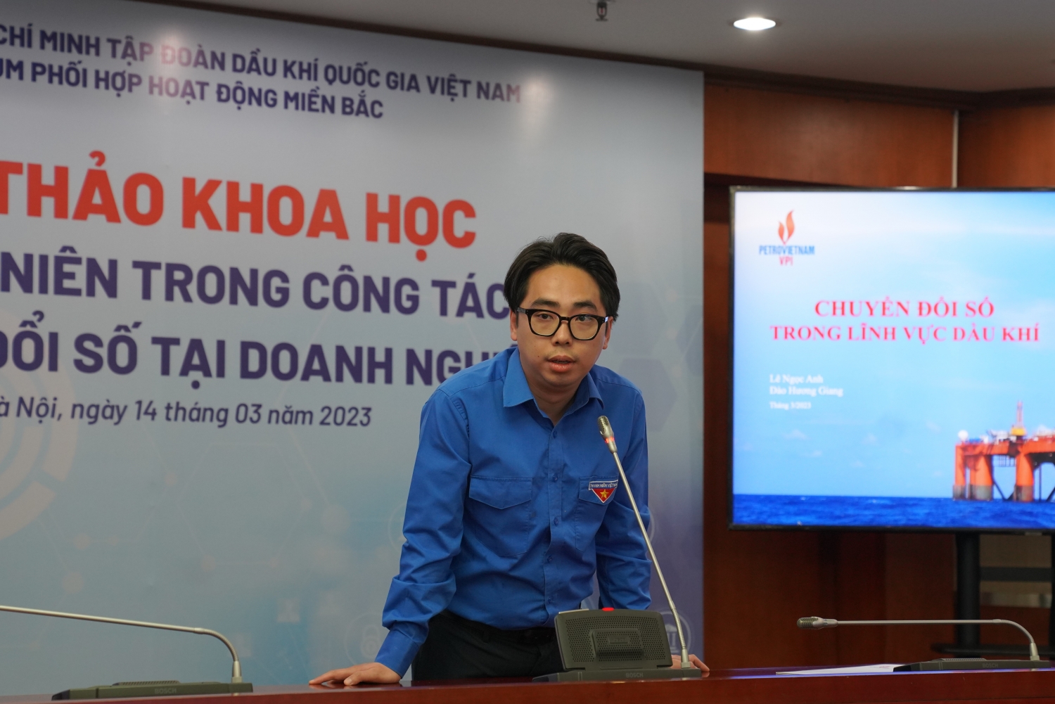 Thanh niên Petrovietnam trong công tác chuyển đổi số tại doanh nghiệp