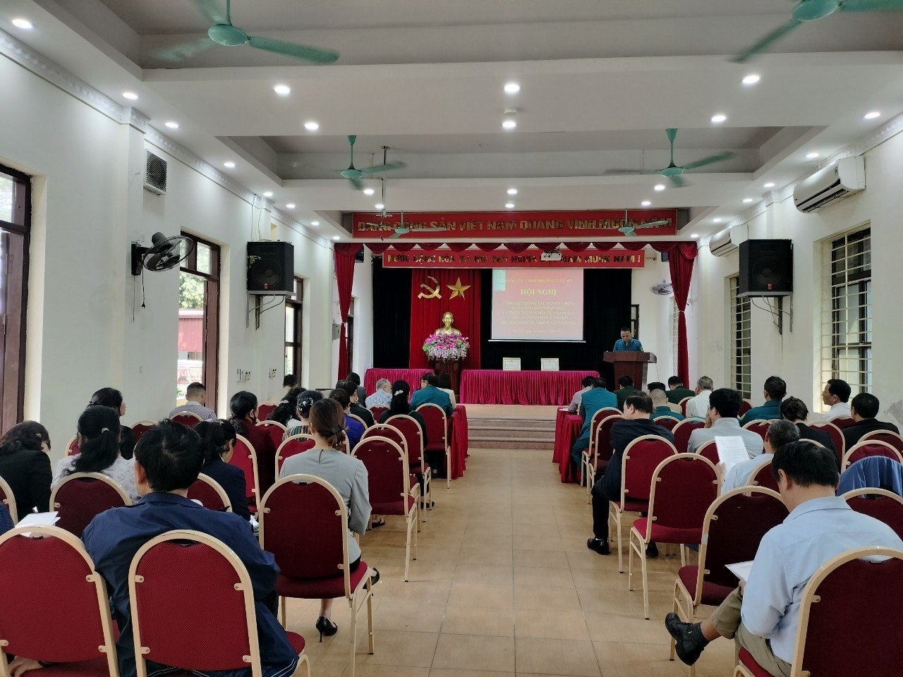 Hà Nội: Phường Tây Mỗ tổ chức Hội nghị tổng kết công tác tuyển quân năm 2023