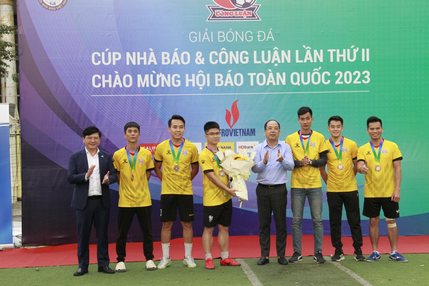 Bế mạc giải bóng đá Cup Nhà báo và Công luận lần thứ II năm 2023