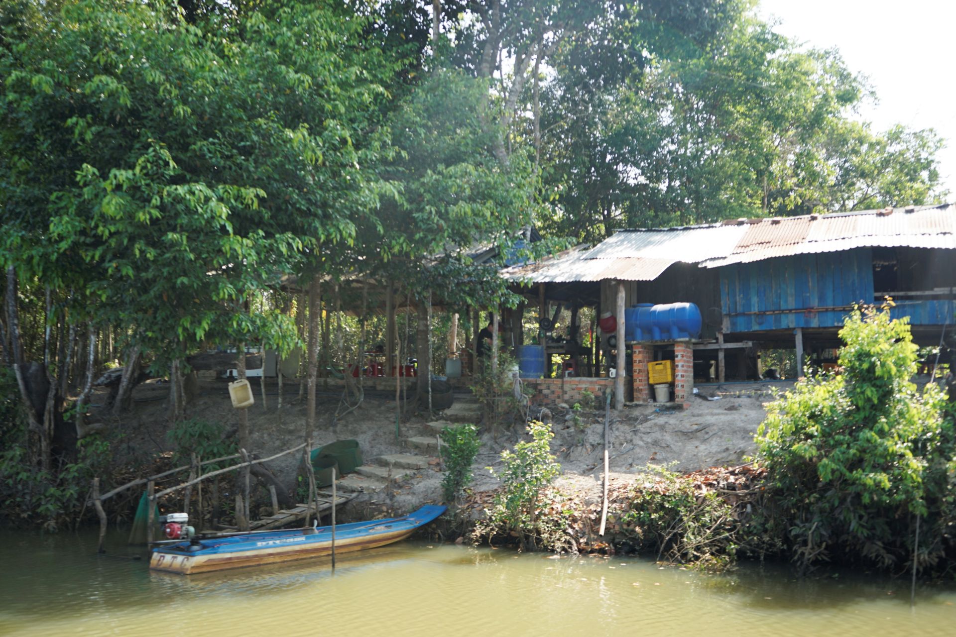 Nét đẹp hoang sơ thượng nguồn sông Vàm Cỏ Đông Nét đẹp hoang sơ thượng nguồn sông Vàm Cỏ Đông