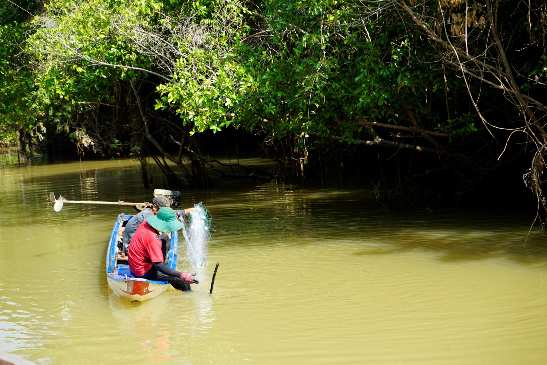Nét đẹp hoang sơ thượng nguồn sông Vàm Cỏ Đông Nét đẹp hoang sơ thượng nguồn sông Vàm Cỏ Đông