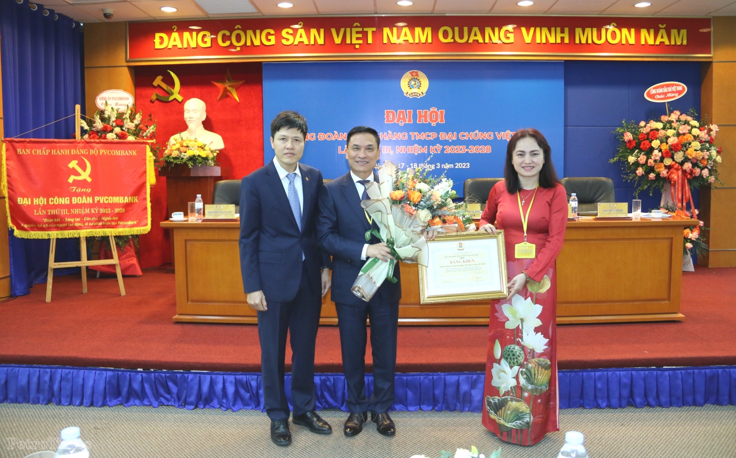 Công đoàn PVcomBank tổ chức thành công Đại hội đại biểu lần thứ III, nhiệm kỳ 2023-2028