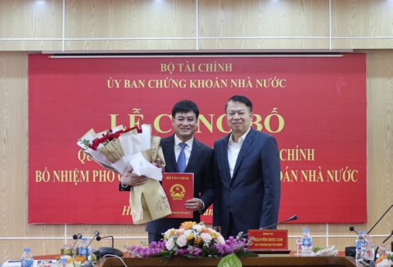 Bổ nhiệm Phó chủ tịch Ủy Ban Chứng khoán Nhà nước