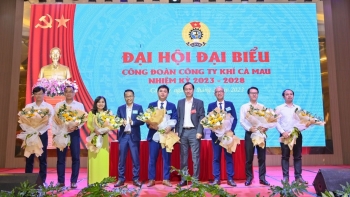 Công đoàn Công ty Khí Cà Mau tổ chức thành công Đại hội đại biểu Công đoàn nhiệm kỳ 2023 - 2028