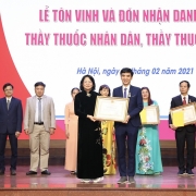 Thành lập Hội đồng cấp Nhà nước xét tặng danh hiệu “Thầy thuốc Nhân dân”, “Thầy thuốc Ưu tú” lần thứ 14