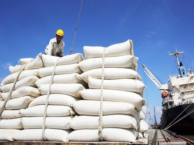 Giá gạo xuất khẩu Việt Nam cao nhất thế giới