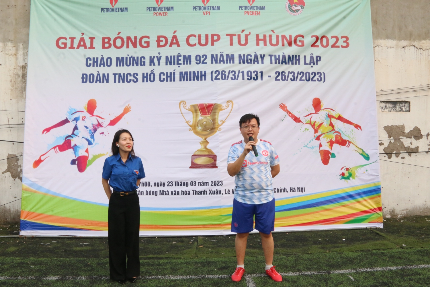 Sôi nổi giải bóng đá tranh Cúp Tứ hùng 2023 của các Cơ sở Đoàn khu vực phía Bắc Sôi nổi giải bóng đá tranh Cúp Tứ hùng 2023 của các Cơ sở Đoàn khu vực phía Bắc