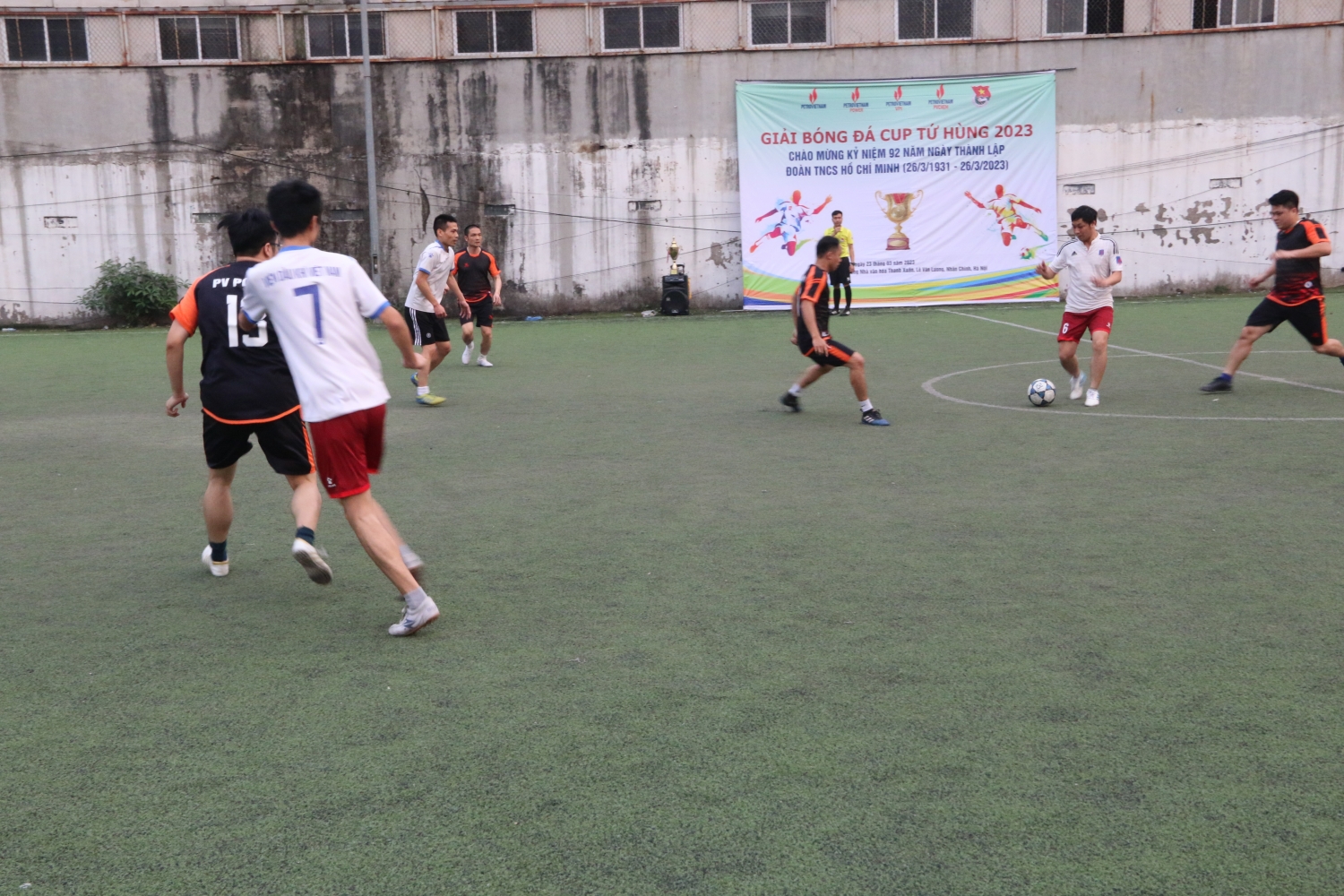 Sôi nổi giải bóng đá tranh Cúp Tứ hùng 2023 của các Cơ sở Đoàn khu vực phía Bắc