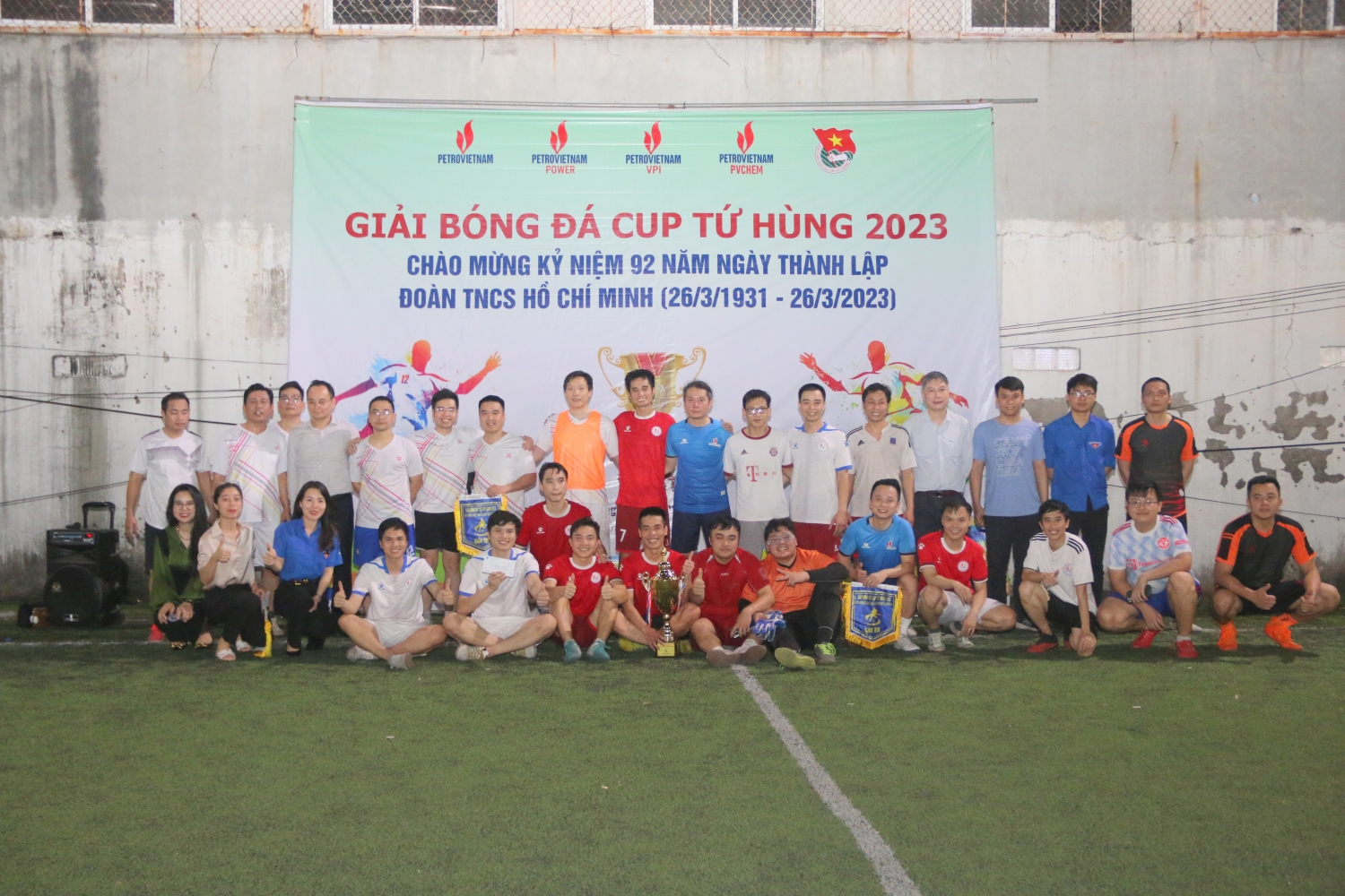 Sôi nổi giải bóng đá tranh Cúp Tứ hùng 2023 của các Cơ sở Đoàn khu vực phía Bắc Sôi nổi giải bóng đá tranh Cúp Tứ hùng 2023 của các Cơ sở Đoàn khu vực phía Bắc