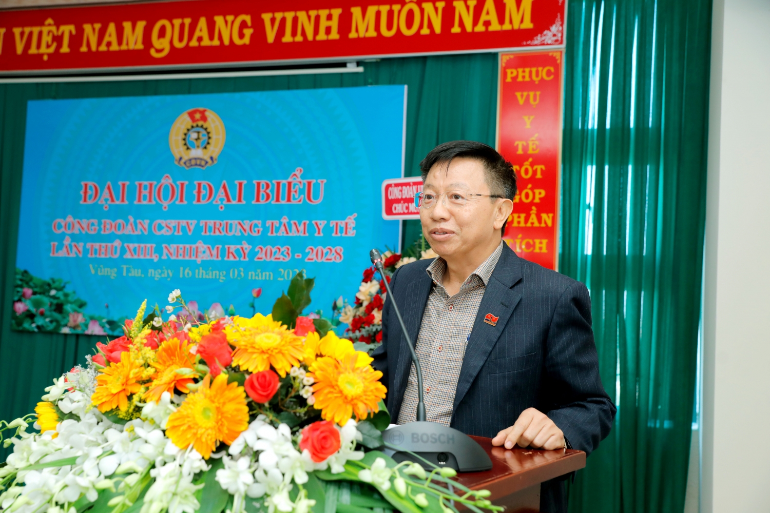 Đại hội Công đoàn Trung tâm Y tế Vietsovpetro lần thứ XIII, nhiệm kỳ 2023-2028