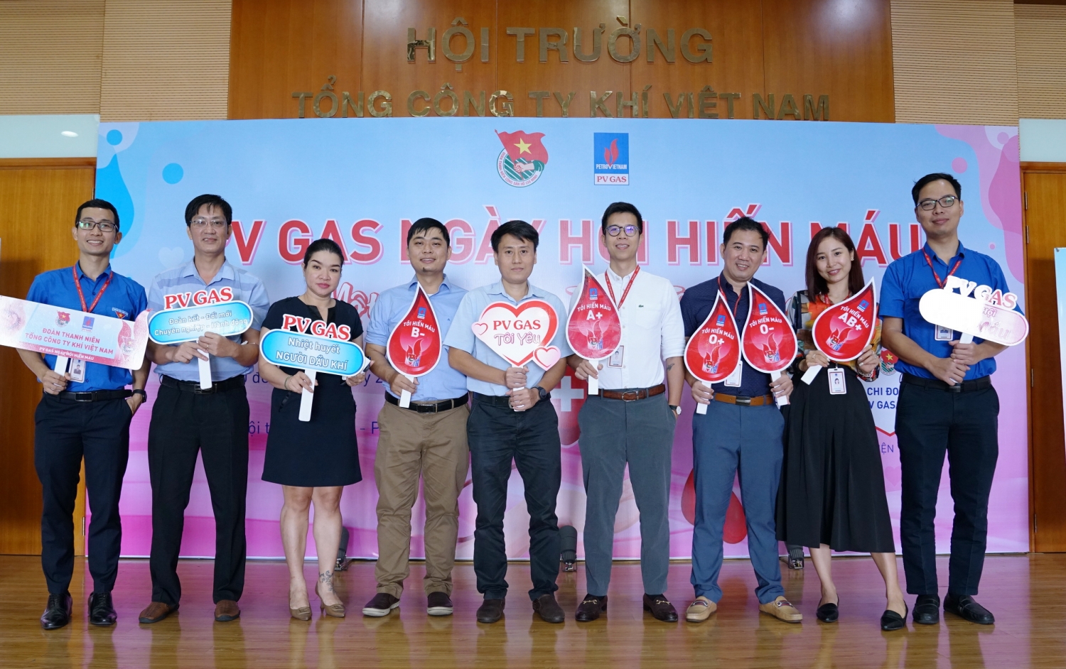 Các đơn vị PV GAS tích cực tham gia Ngày hội Hiến máu nhân đạo với lực lượng nhiều lứa tuổ