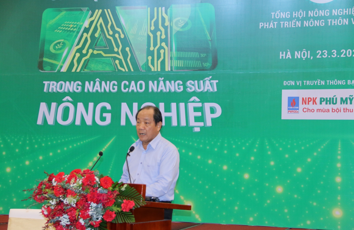 PVFCCo và PVCFC đồng hành cùng hội thảo “Ứng dụng công nghệ AI trong nâng cao năng suất nông nghiệp”