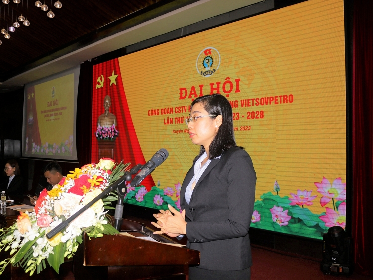 Khu nghỉ dưỡng Vietsovpetro tổ chức thành công Đại hội Công đoàn lần thứ III, nhiệm kỳ 2023-2028