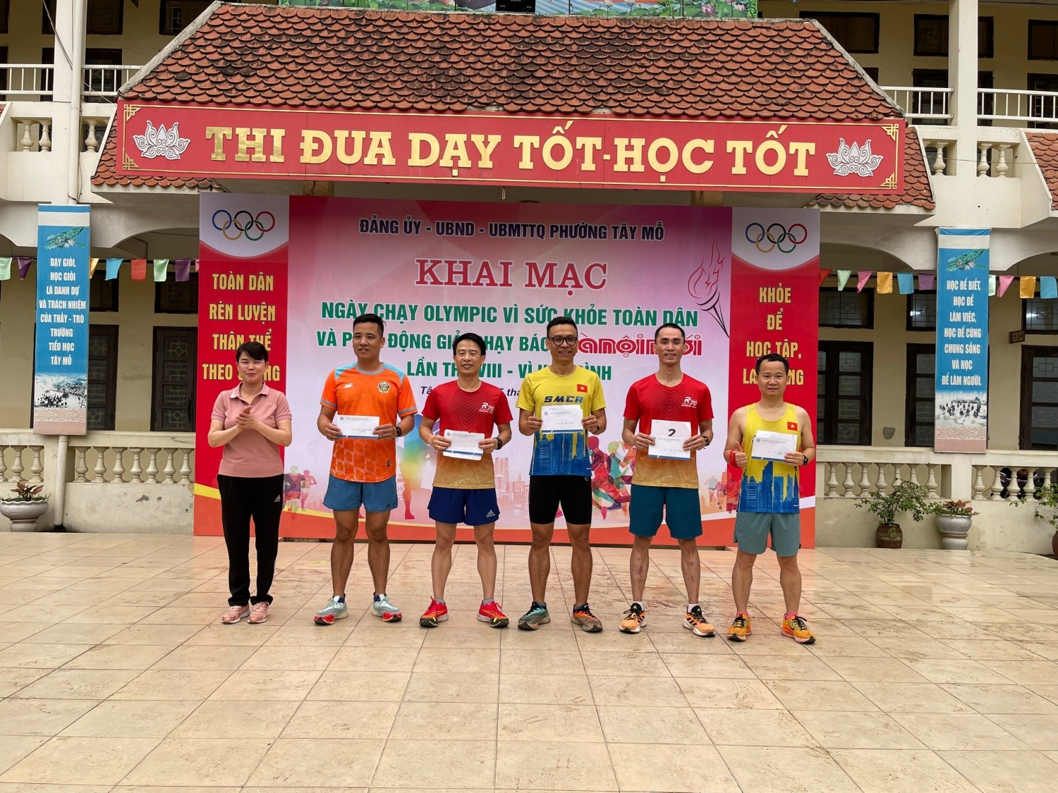 Phường Tây Mỗ (Hà Nội): Tổ chức thành công Ngày chạy Olympic vì sức khỏe toàn dân