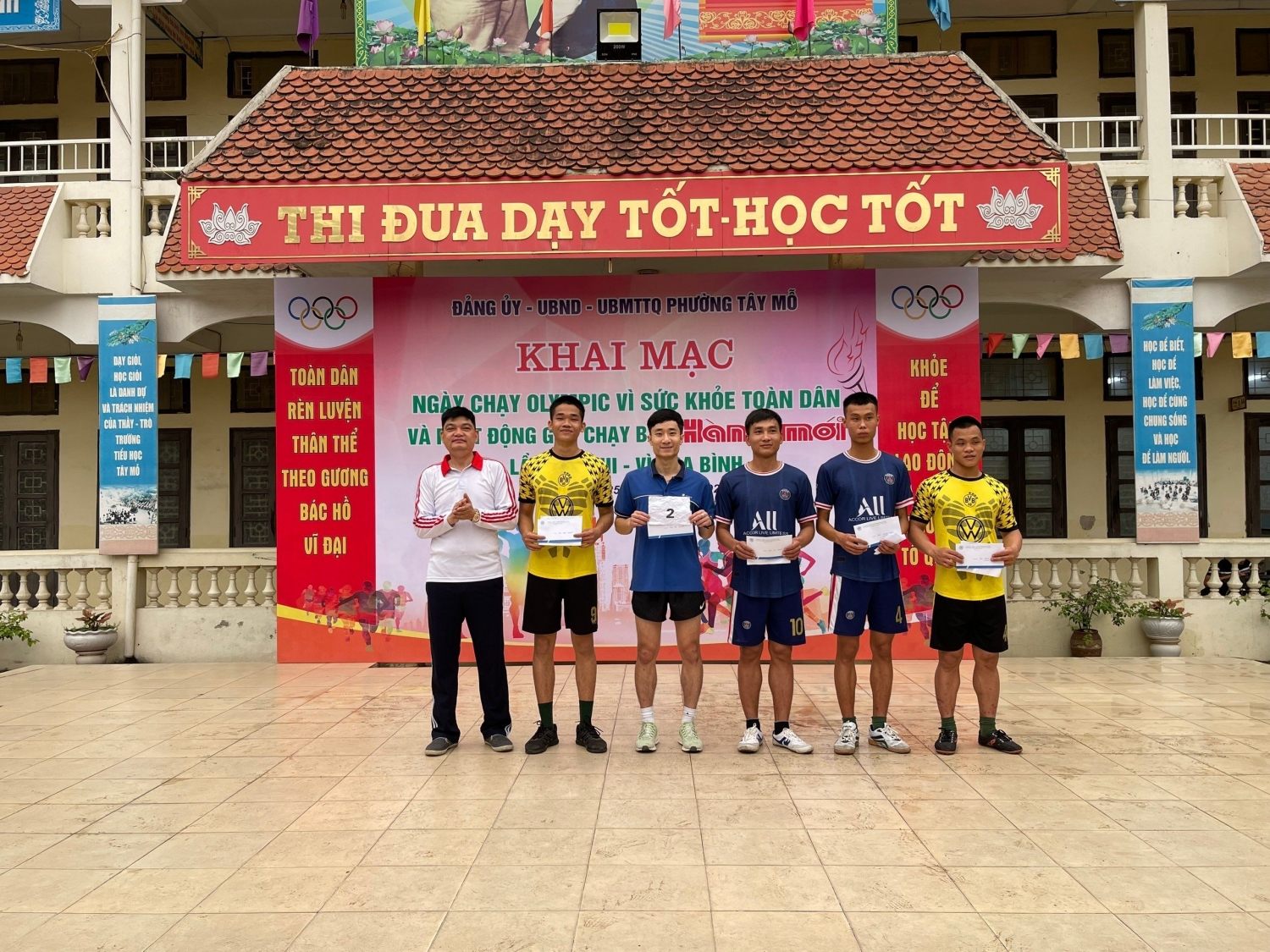 Phường Tây Mỗ (Hà Nội): Tổ chức thành công Ngày chạy Olympic vì sức khỏe toàn dân