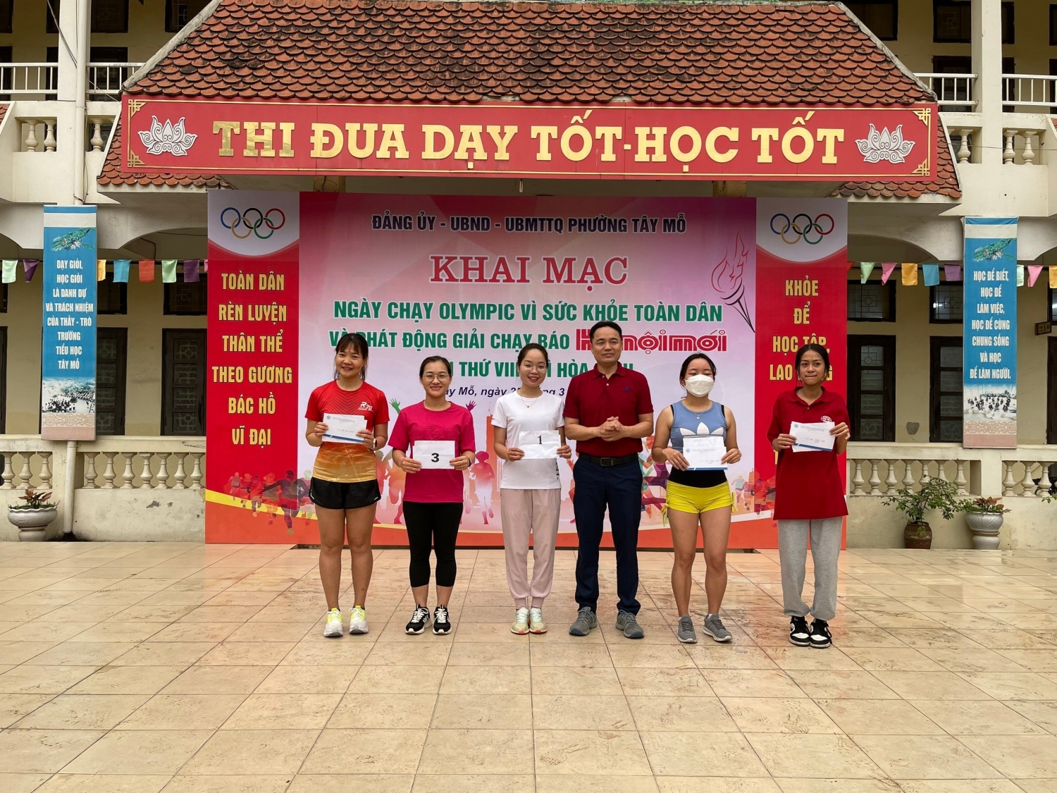 Phường Tây Mỗ (Hà Nội): Tổ chức thành công Ngày chạy Olympic vì sức khỏe toàn dân