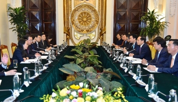 Bộ trưởng Ngoại giao Bùi Thanh Sơn tiếp Bí thư Tỉnh ủy Vân Nam (Trung Quốc)