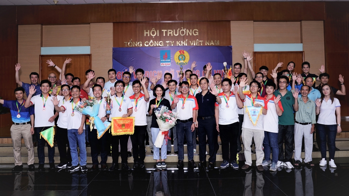 Công đoàn PV GAS tổ chức thành công Giải cờ tướng, cờ vua năm 2023
