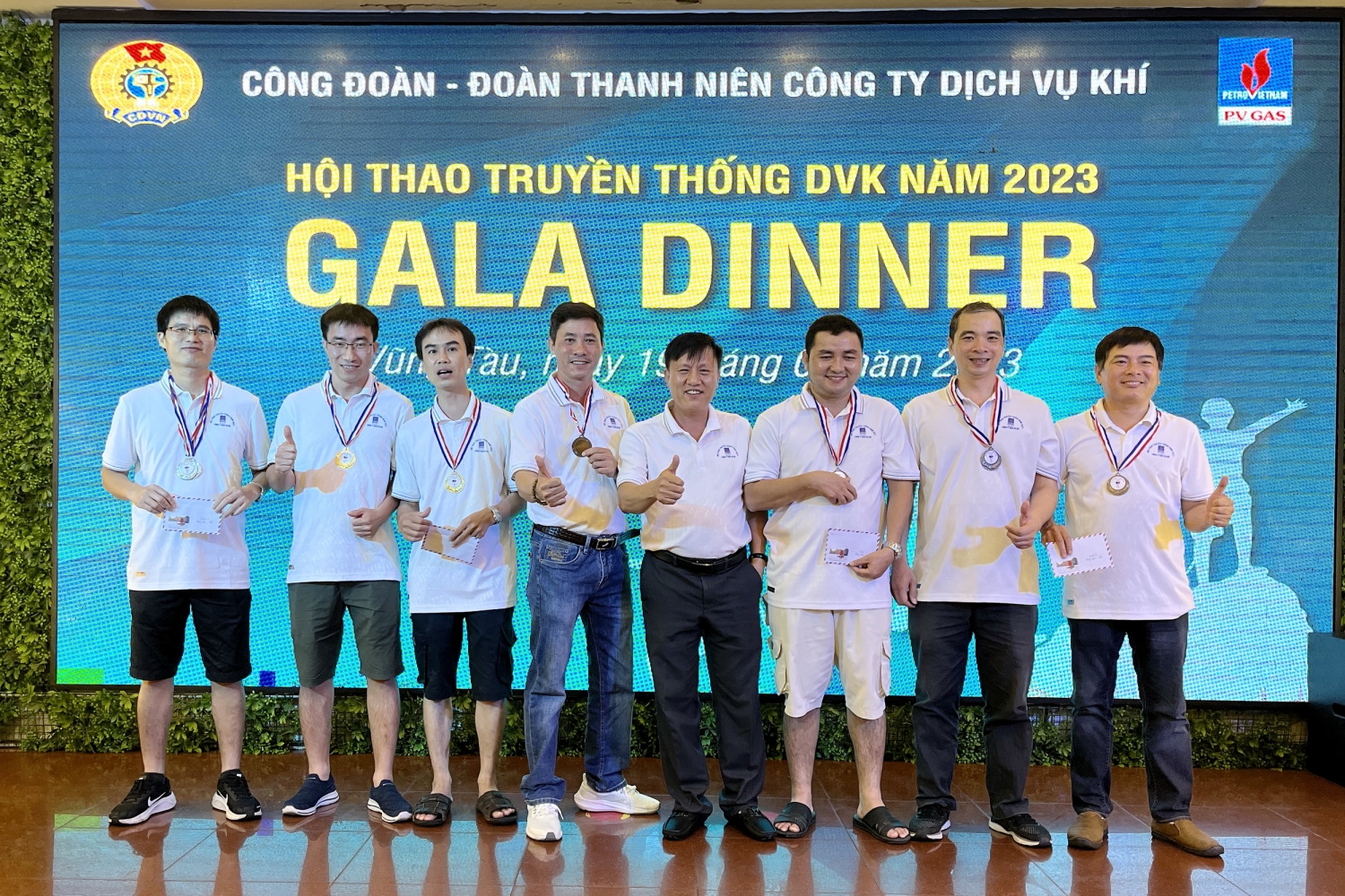 Trao giải cho các vận động viên