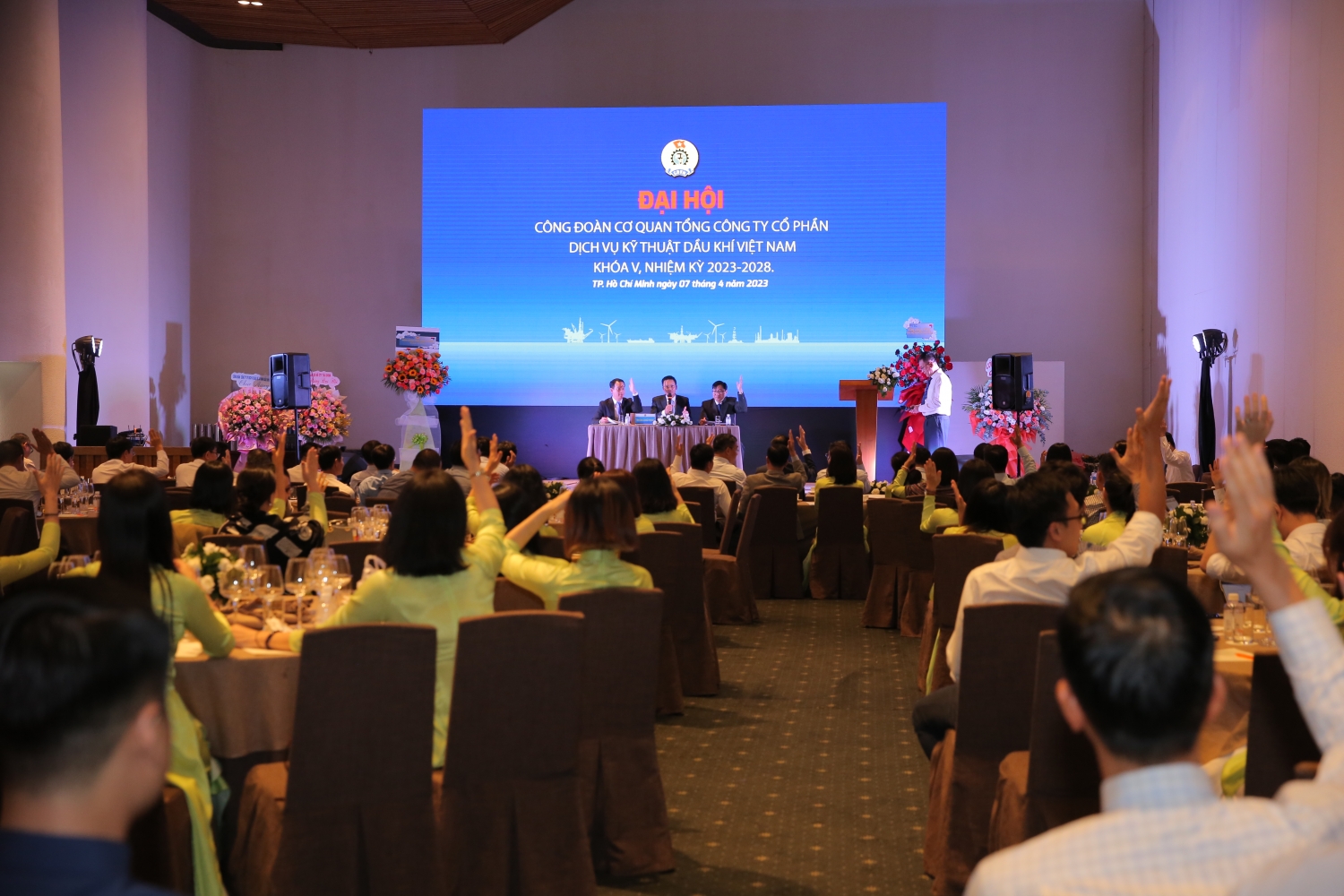 Công đoàn Cơ sở Cơ quan Tổng công ty PTSC tổ chức thành công Đại hội khóa V, nhiệm kỳ 2023-2028