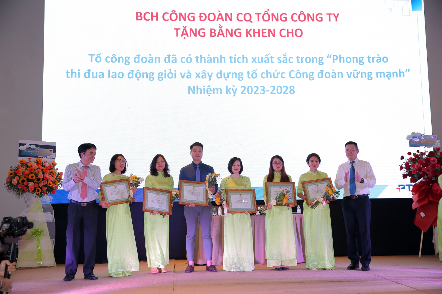 Công đoàn Cơ sở Cơ quan Tổng công ty PTSC tổ chức thành công Đại hội khóa V, nhiệm kỳ 2023-2028