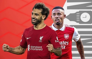 Lịch thi đấu bóng đá hôm nay 9/4: Tâm điểm Liverpool vs Arsenal
