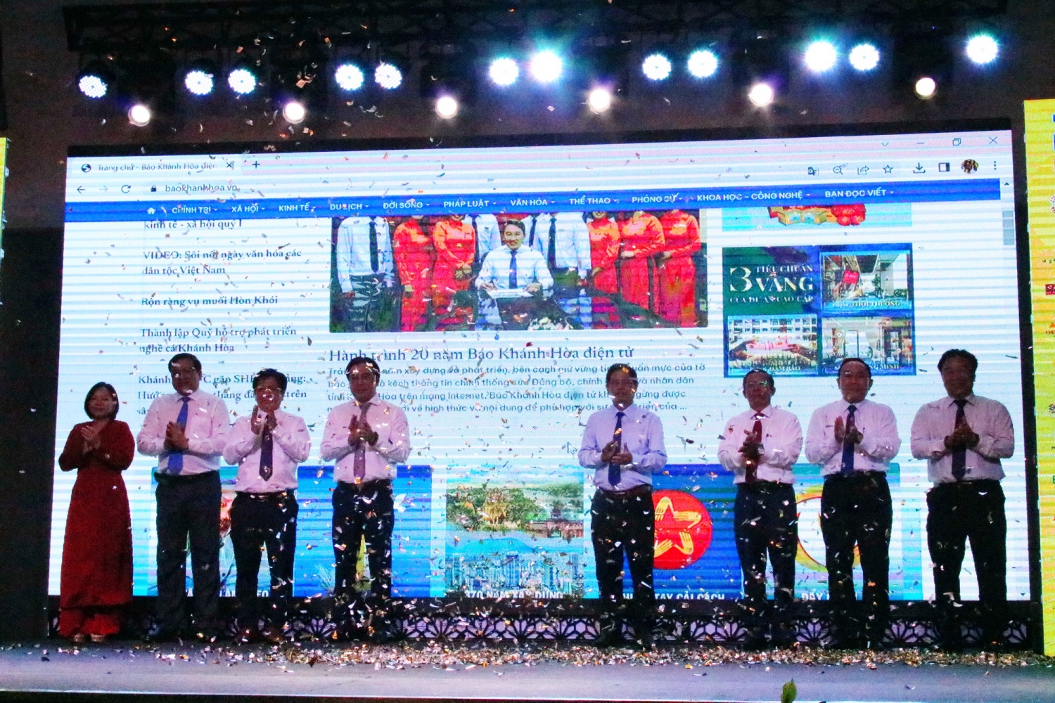 Báo Khánh Hòa online kỷ niệm 20 năm ra mắt