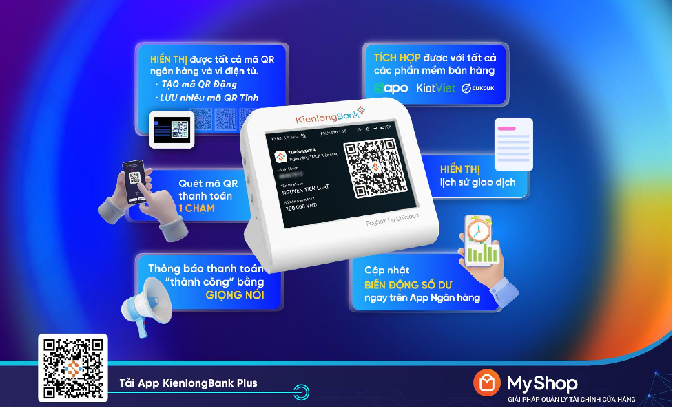 KienlongBank ra mắt MyShop: Quản lý tài chính ưu việt cho chủ cửa hàng bán lẻ