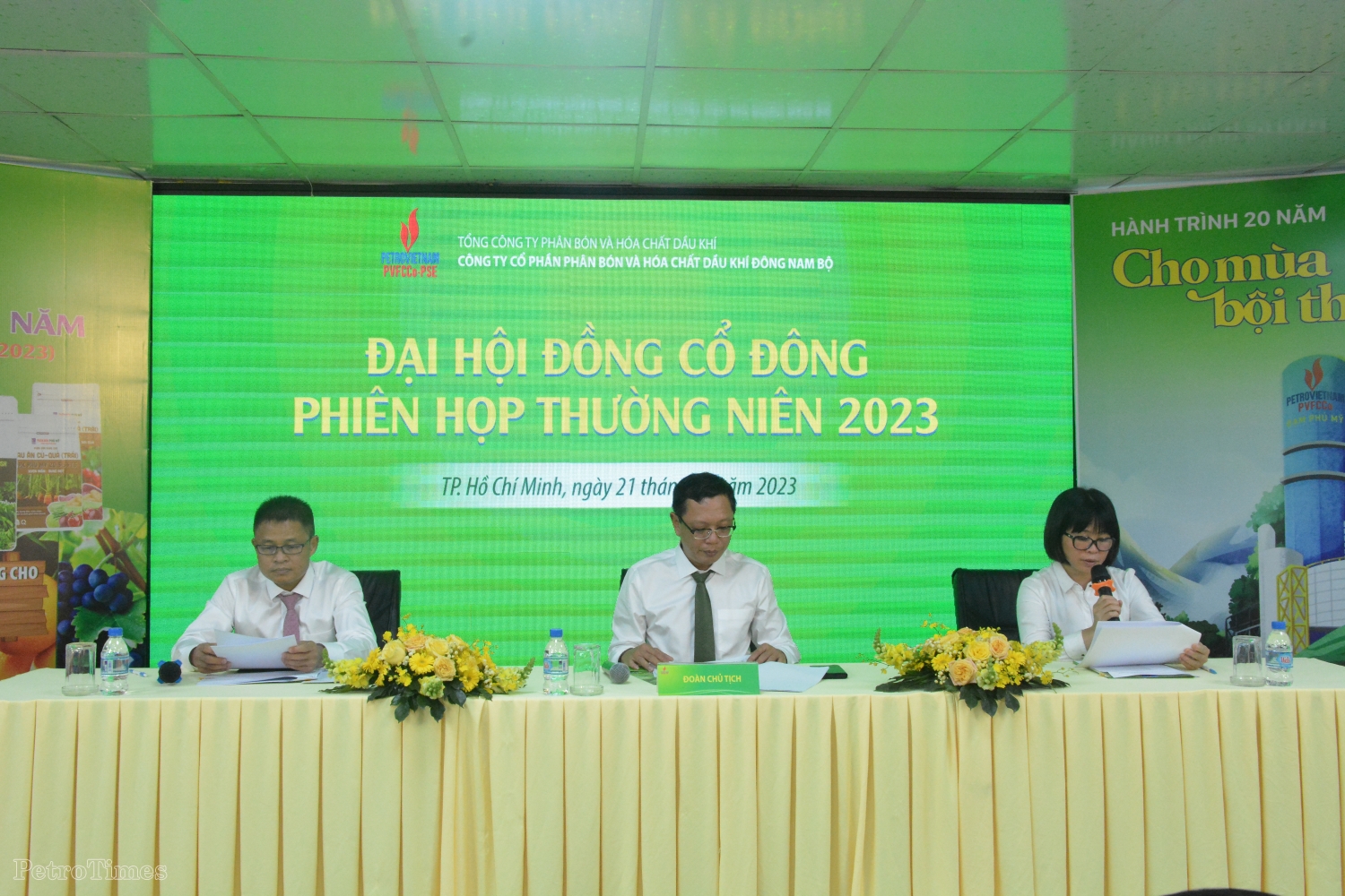 PVFCCo-PSE tổ chức thành công phiên họp Đại hội đồng cổ đông thường niên năm 2023 PVFCCo-PSE tổ chức thành công phiên họp Đại hội đồng cổ đông thường niên năm 2023