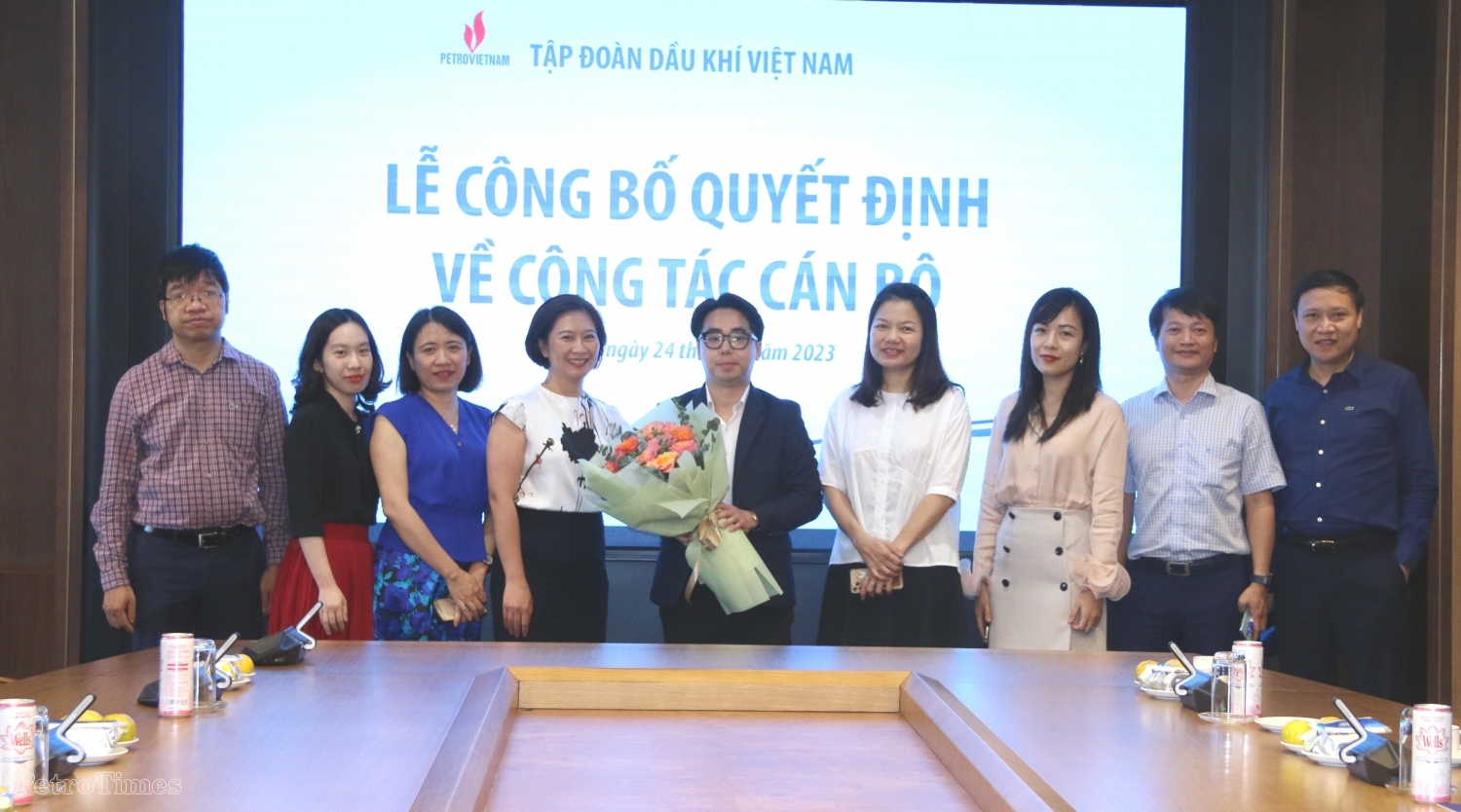 Petrovietnam bổ nhiệm Phó Trưởng ban Thương mại Dịch vụ Tập đoàn