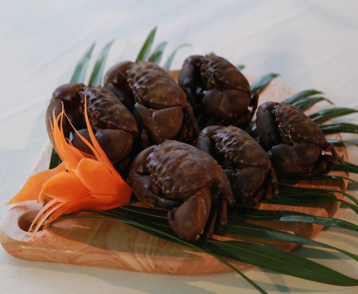 Cua đá rang muối - món ngon luyến lưu lòng thực khách