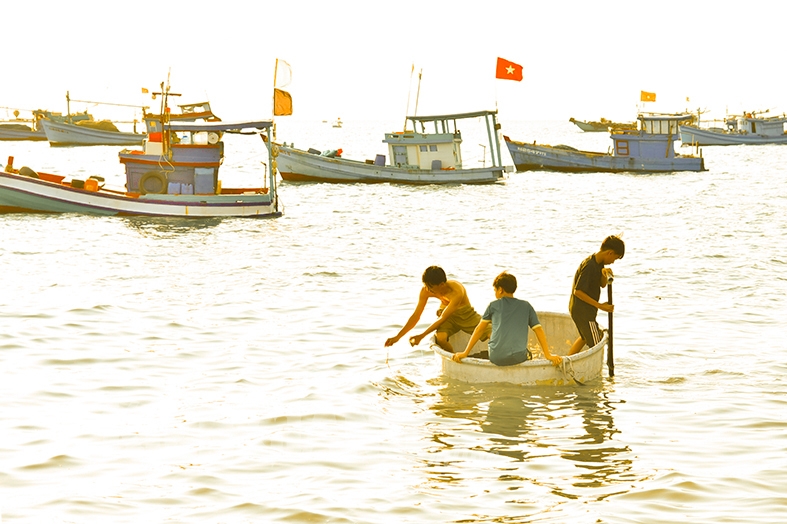 Làng chài giữa phố Làng chài giữa phố